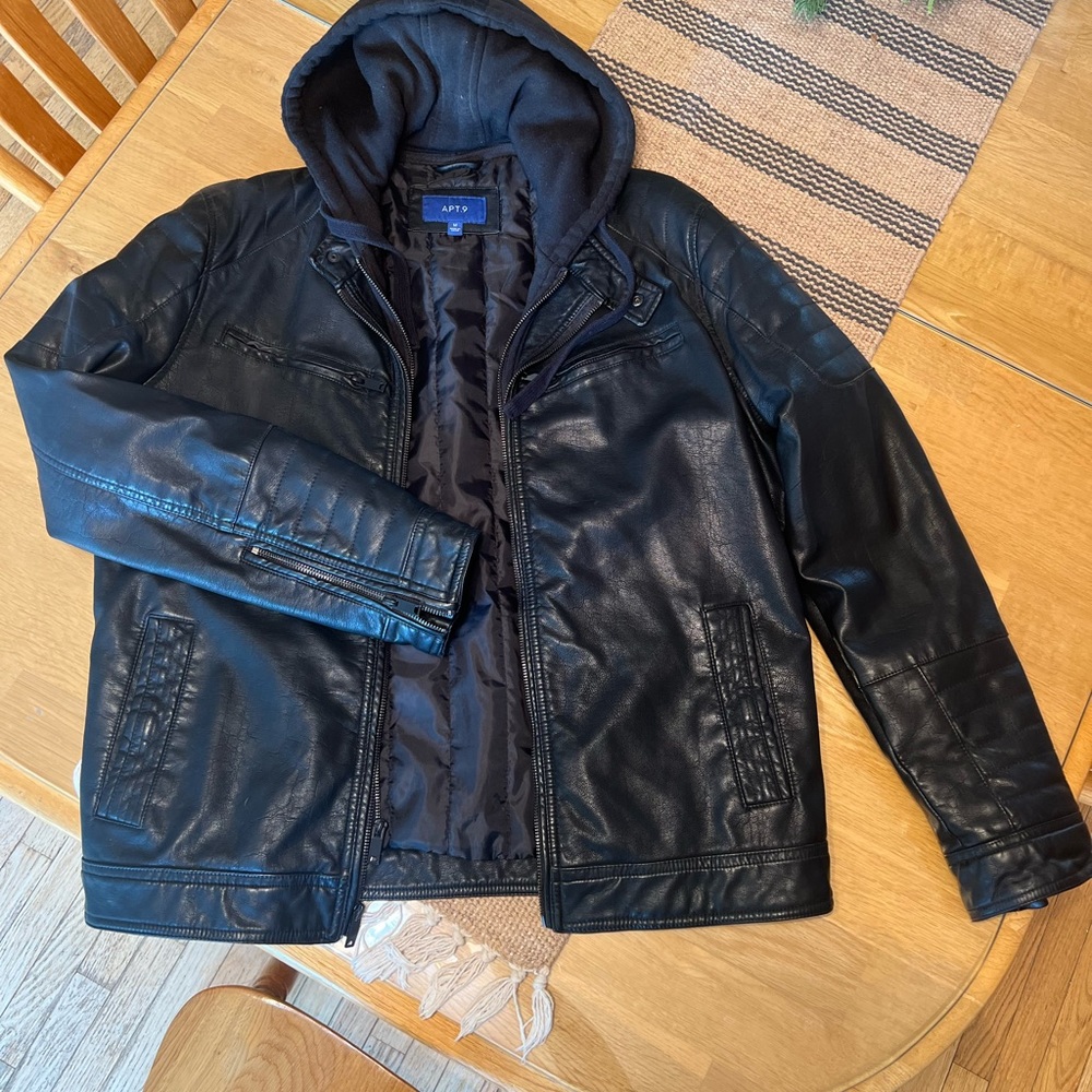 Black leather Jacket
